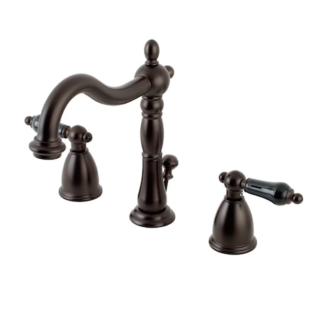 Kingston Brass 8" Widespread Bathroom Faucet, Oil Rubbed Bronze KB1975PKL